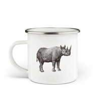 Load image into Gallery viewer, Rhino Enamel Mug