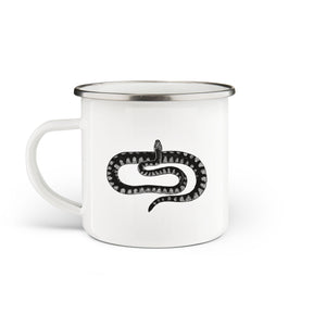 Snake Enamel Mug