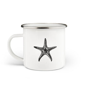 Starfish Enamel Mug