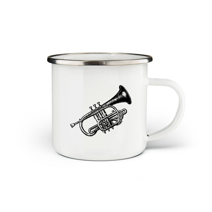 Trumpet Enamel Mug