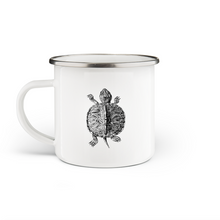 Load image into Gallery viewer, Turtle Enamel Mug